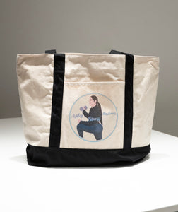 Beige Tote Bag